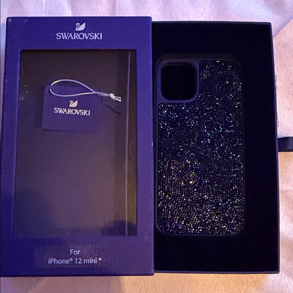 Swarovski Black Crystal iPhone 12 Mini Case